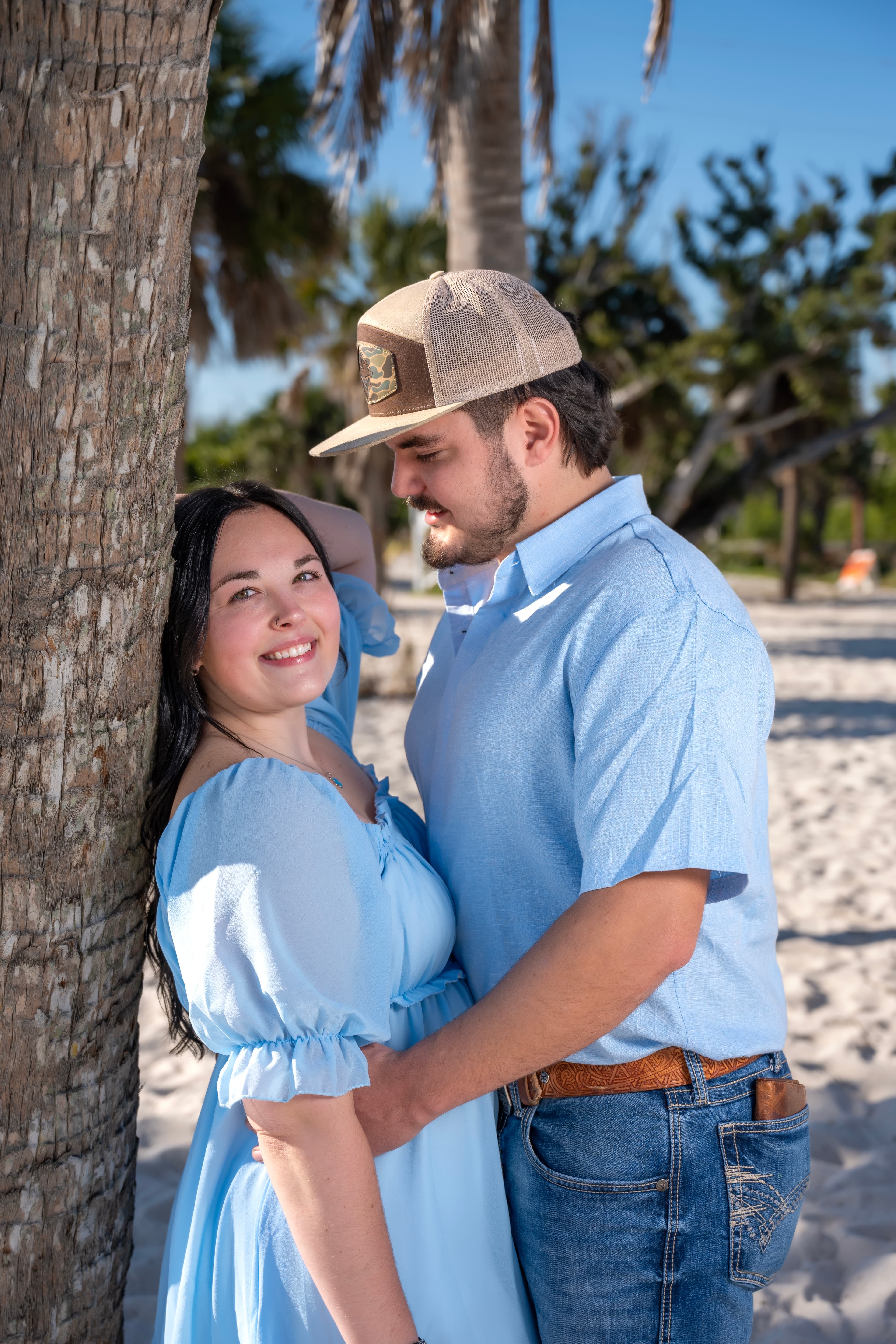 Romantic engagement photos, Southwest Florida