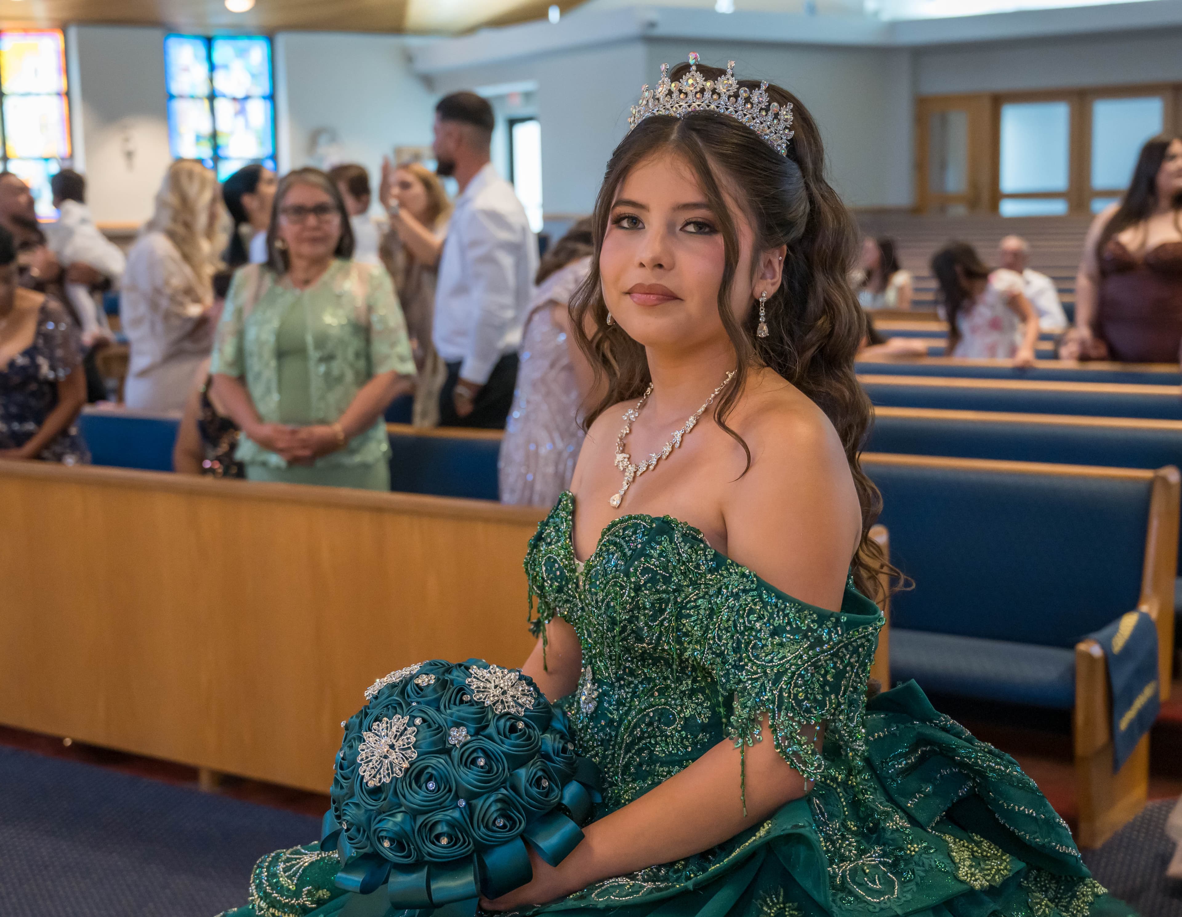 Quinceañera candid moment, Fort Myers FL