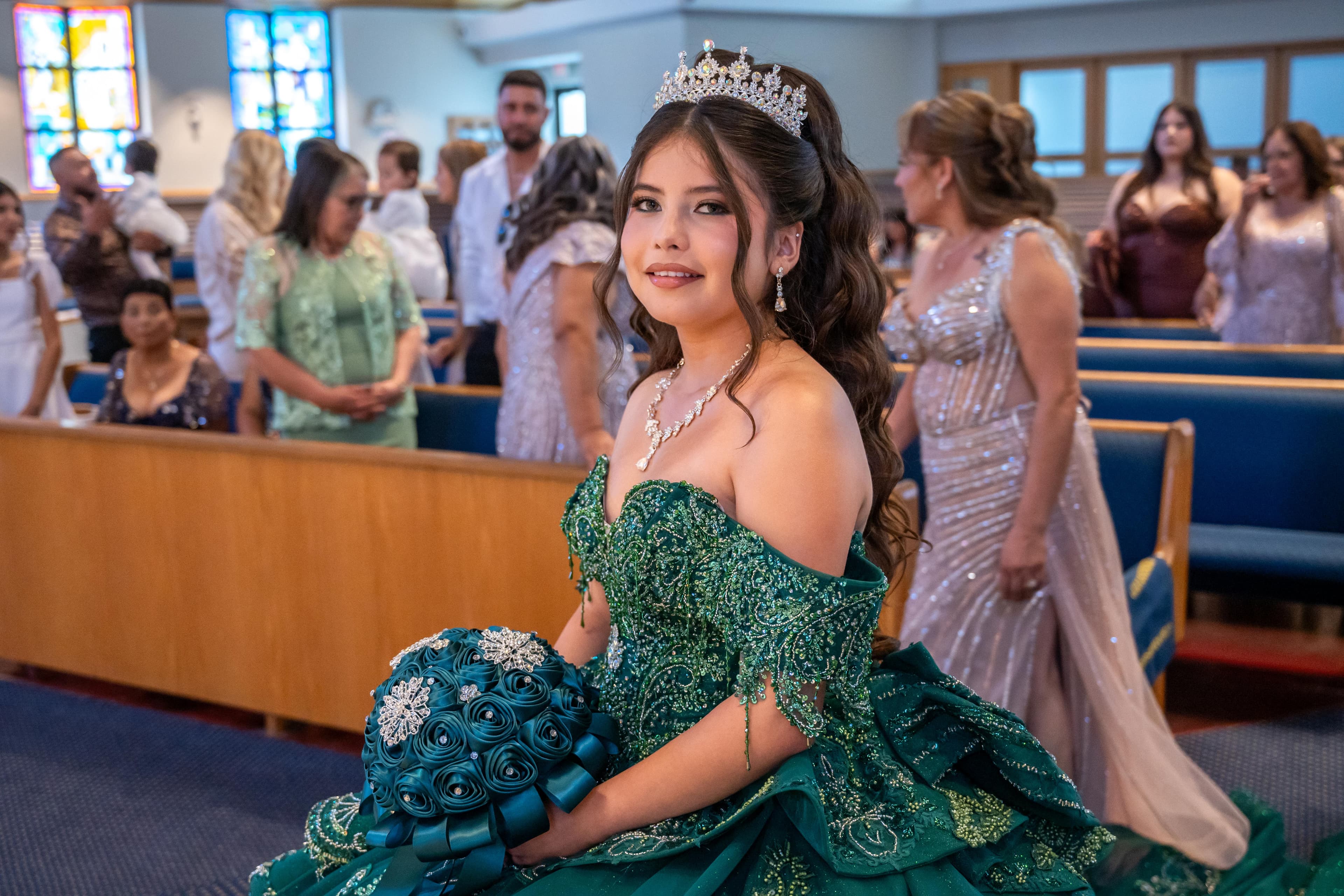Quinceañera celebration detail, Fort Myers photography