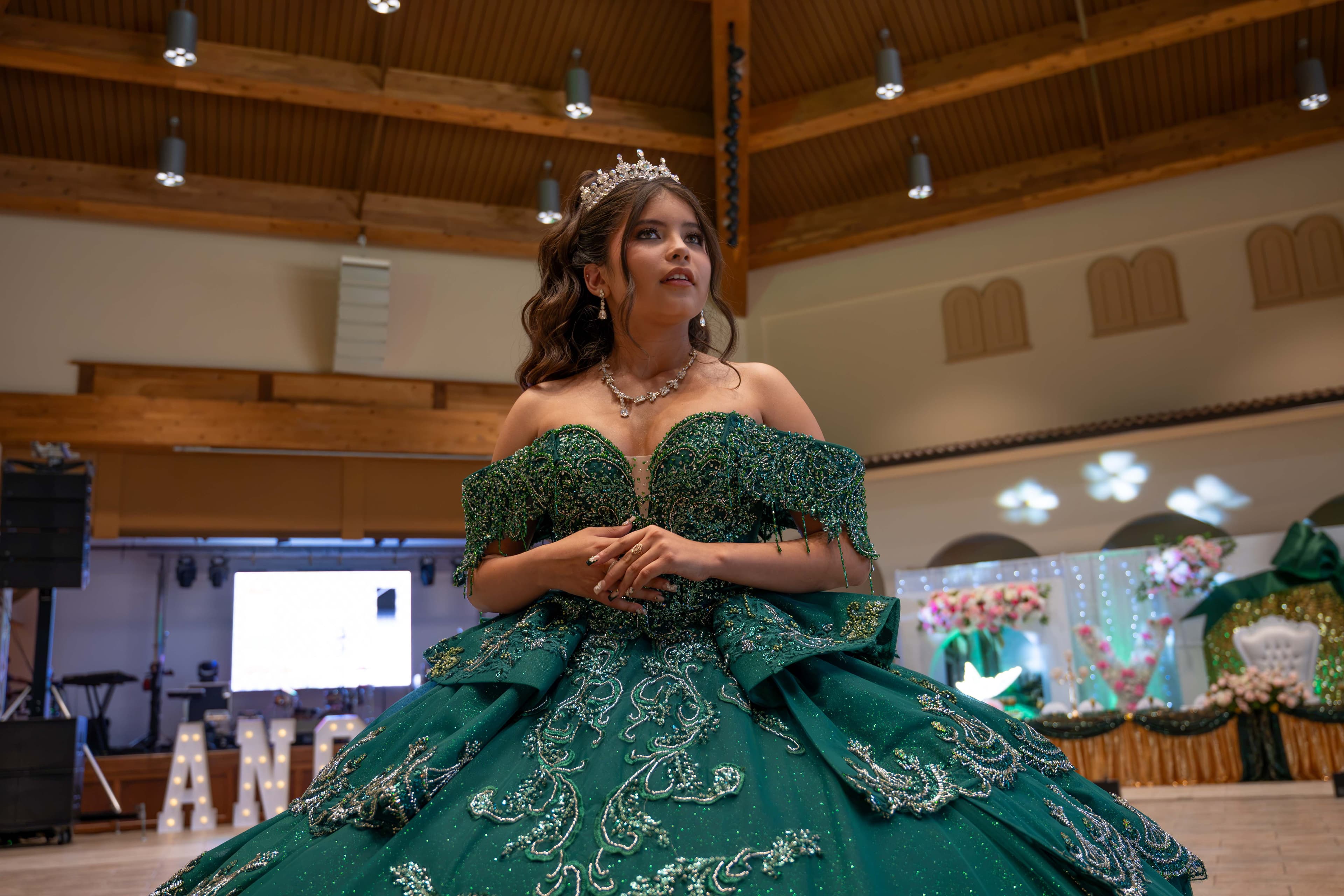 Quinceañera celebration detail, Fort Myers FL