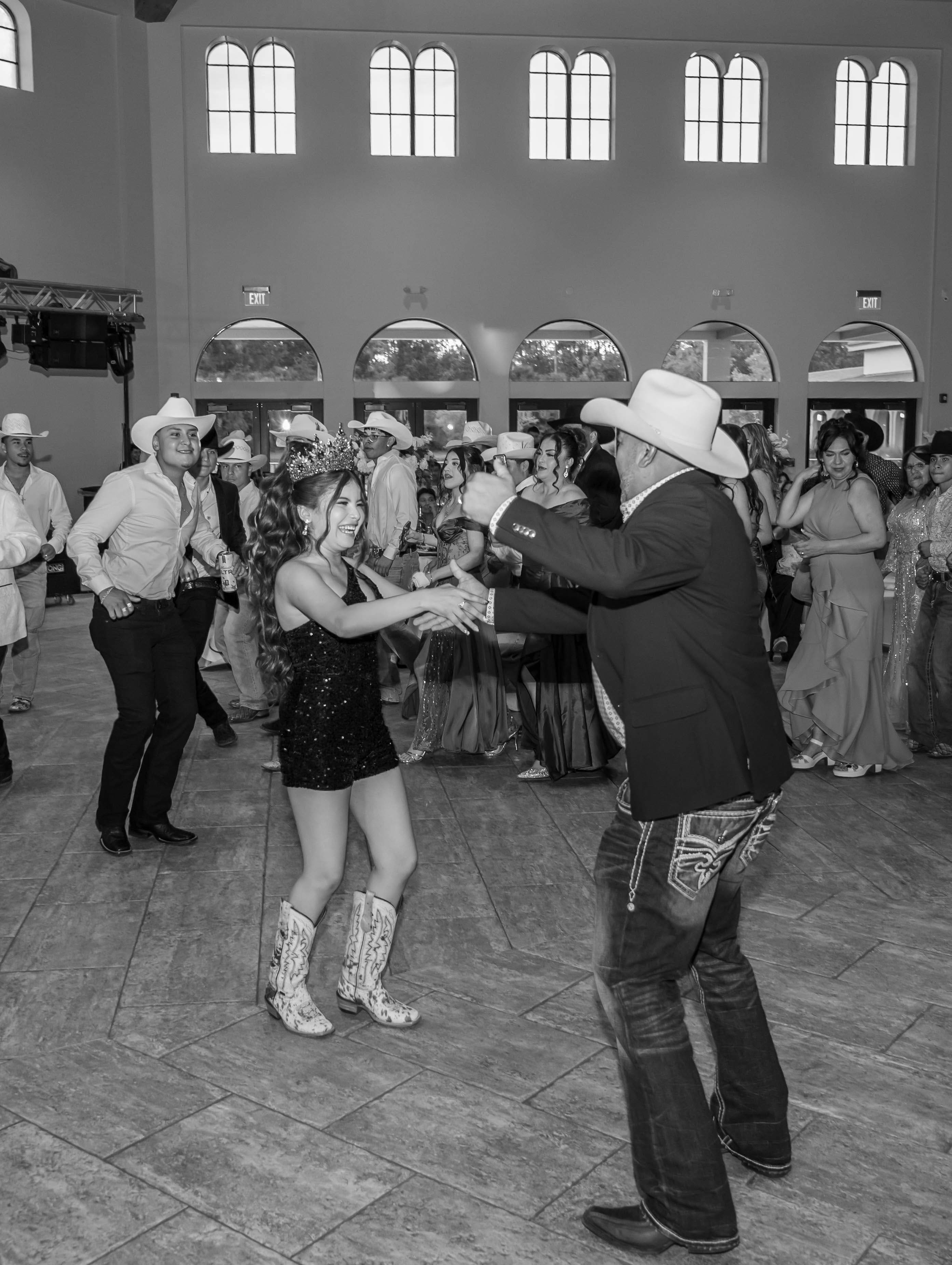 Quinceañera celebration moment, Fort Myers FL