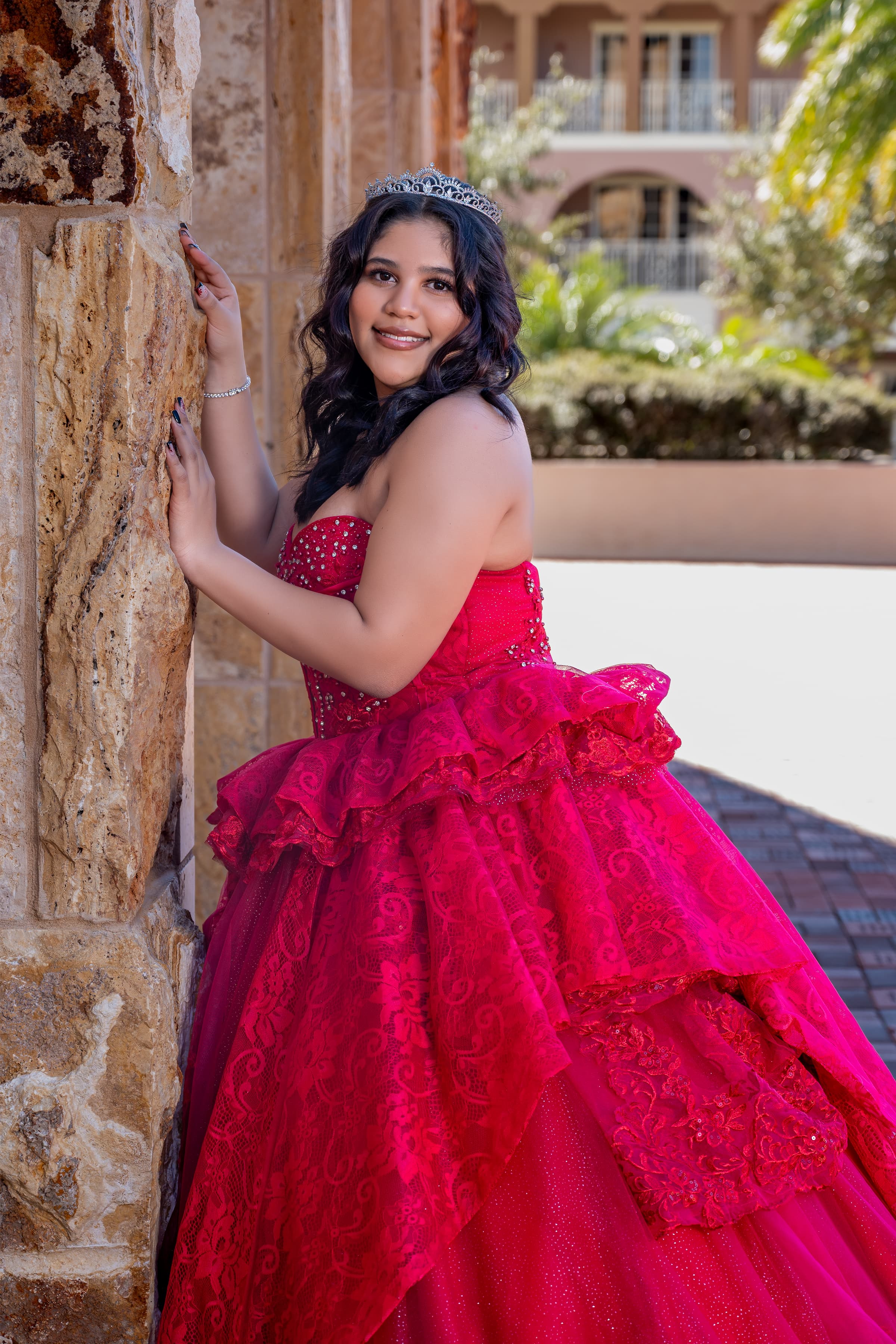 Quinceañera candid, Southwest Florida celebration
