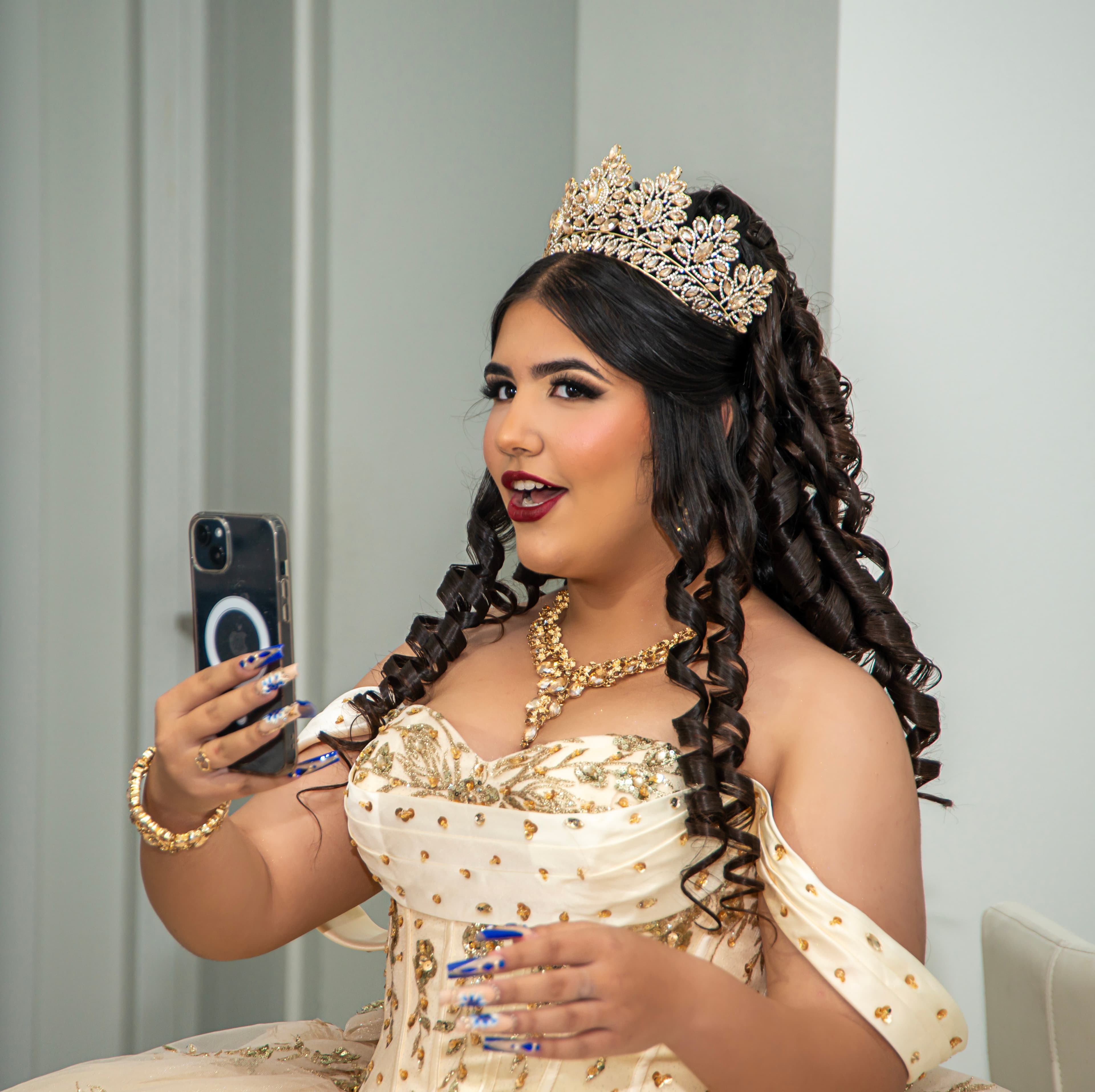 Quinceañera celebration detail, Fort Myers photography