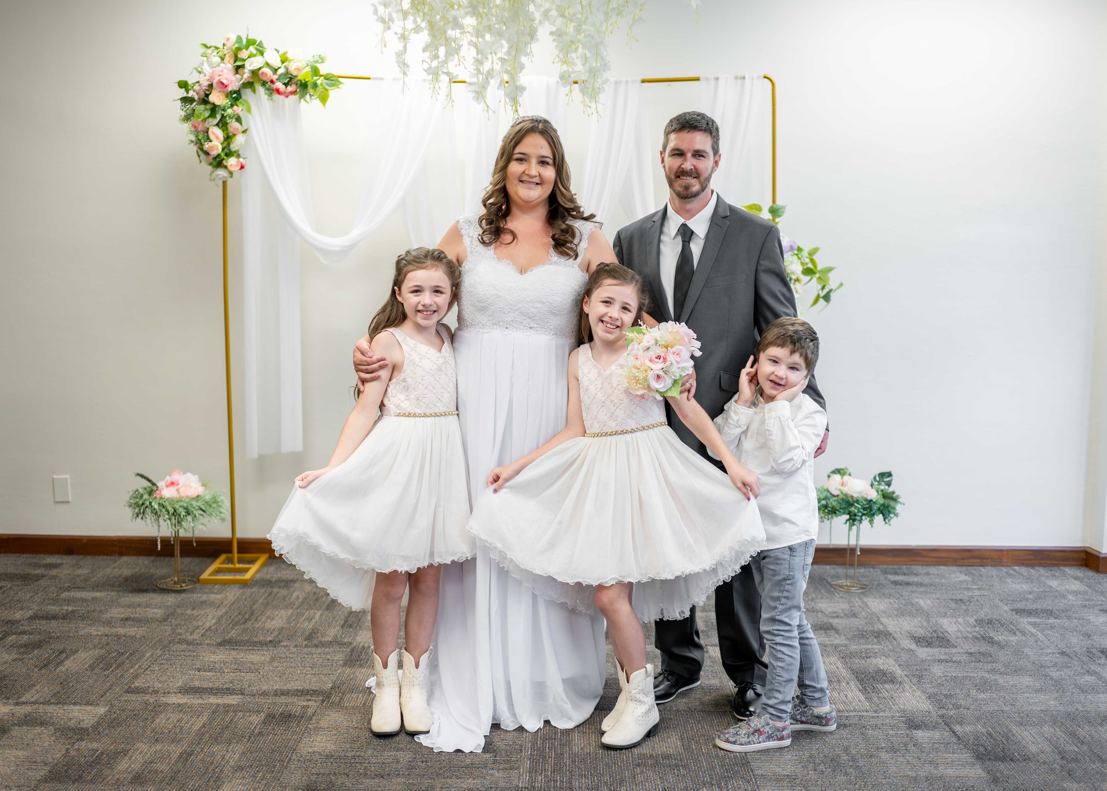 Wedding ceremony moment, Cape Coral wedding photography