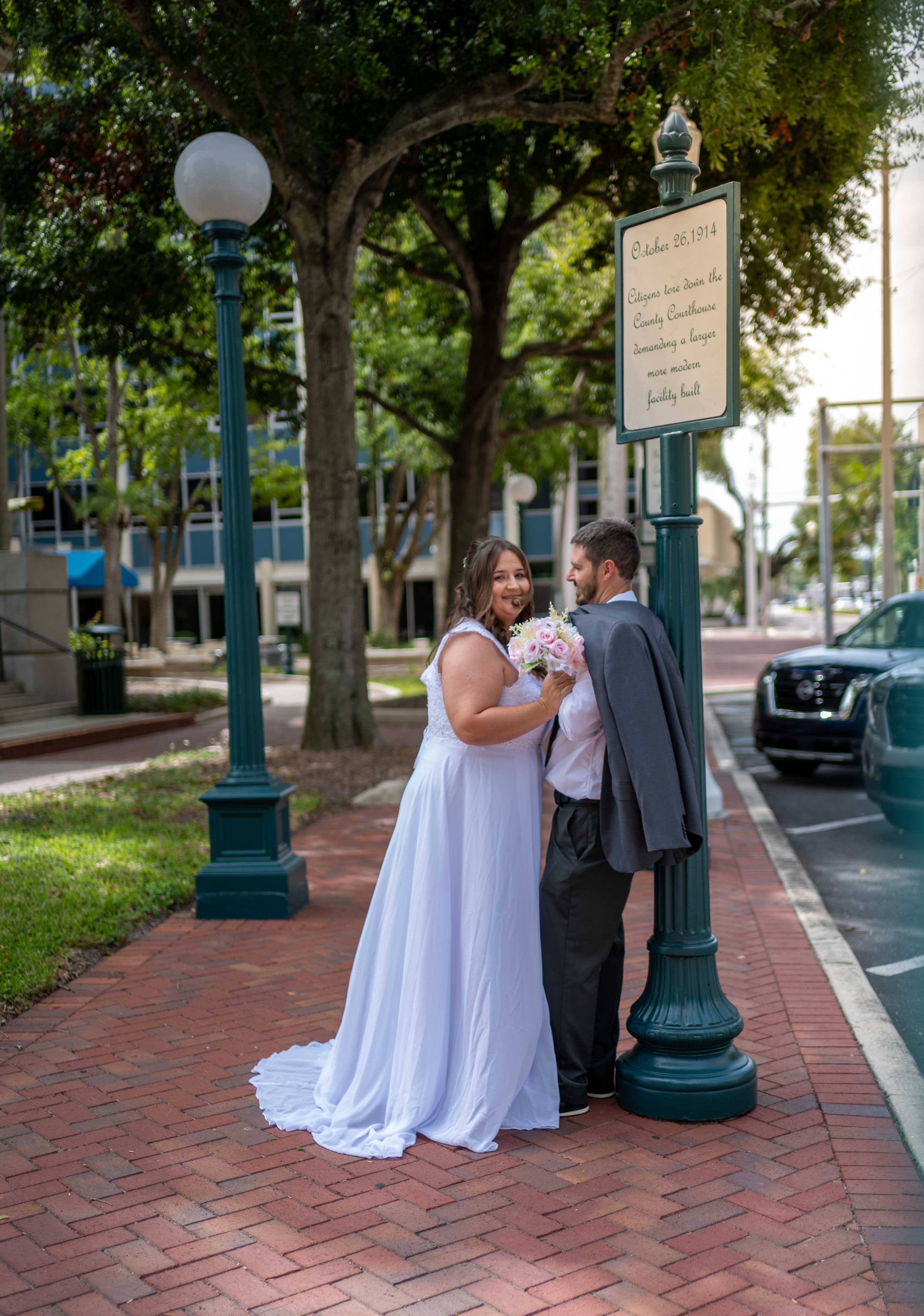 Bride and groom moment, SWFL wedding photographer