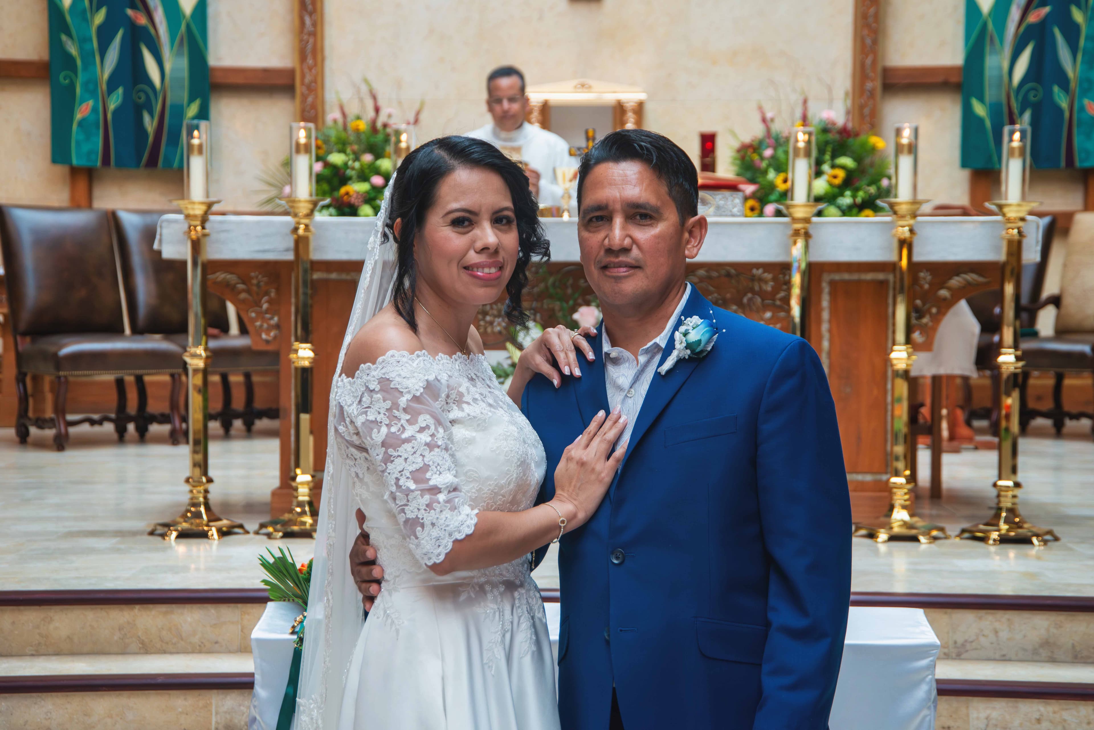 Romantic wedding portrait, Fort Myers wedding photographer