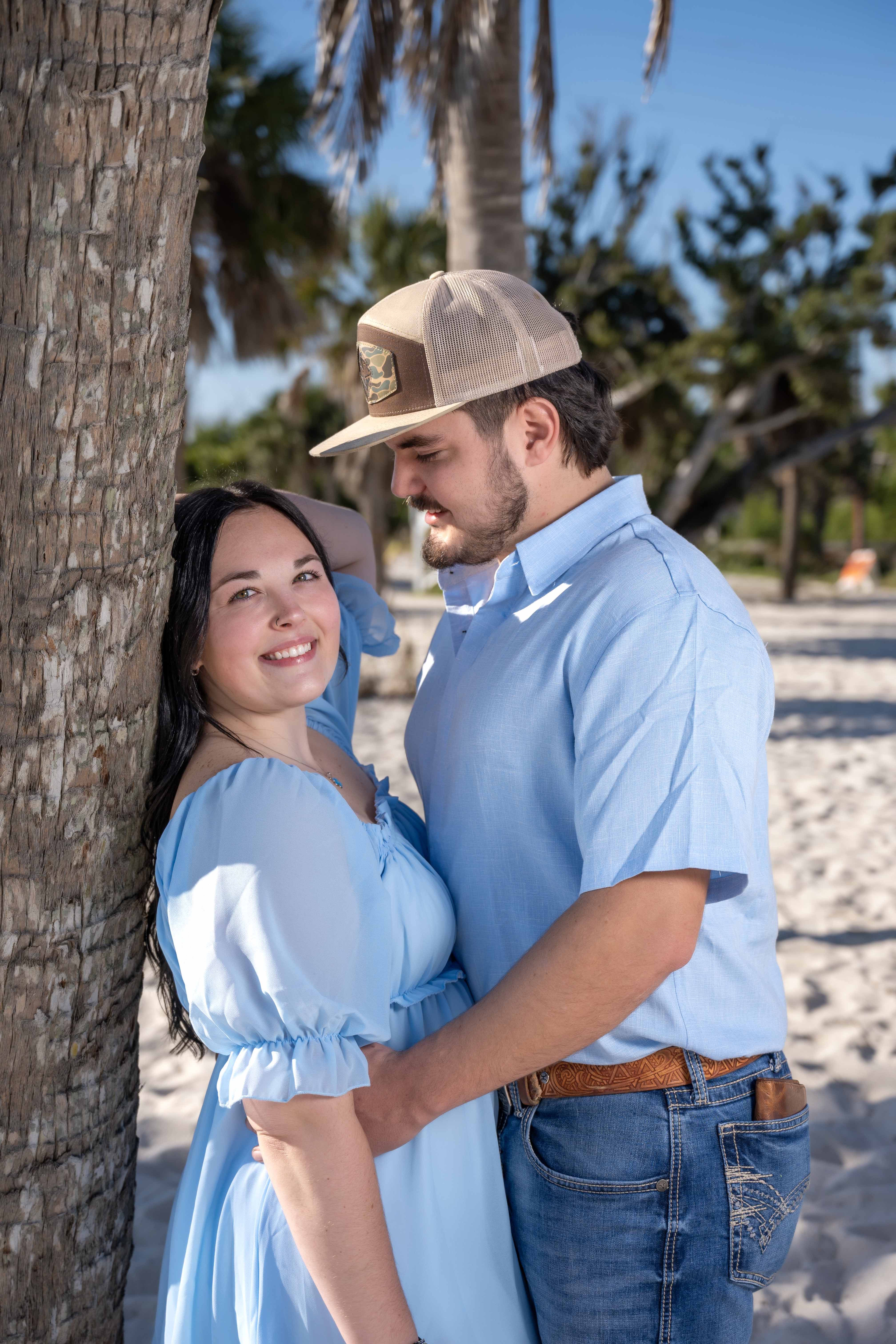 Sanibel Island Engagement Session with Kailyn & Her Fiancé